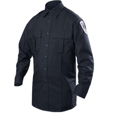 34-35 Details about   Blauer 8450 Black LS Wool Blend Uniform Shirt with Zipper Size 16.5 