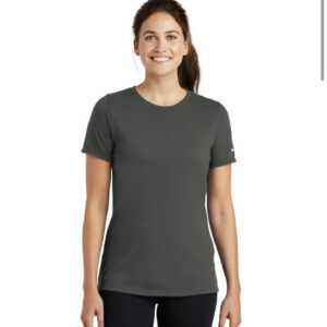 Nike Dri-FIT Ladies Scoop Neck S/S Poly/Cotton Tee - BFM1