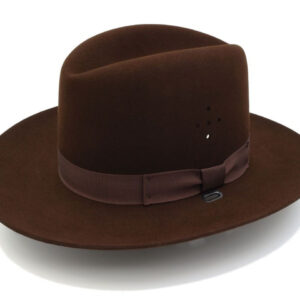 Stratton Felt Sheriff Style Hat - Brown (Sale)