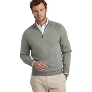 Brooks Brothers Cotton Stretch 1/4 Zip - WR1