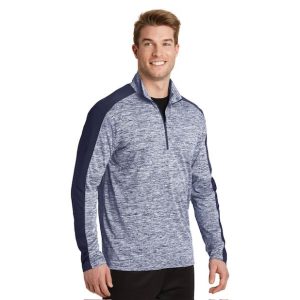 Sport-Tek PosiCharge Heather 1/4 Zip Pullover (Mens) - UKHA