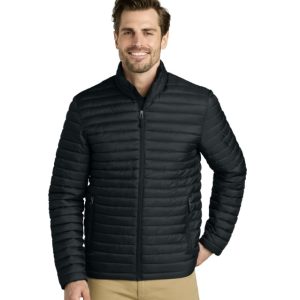 Eddie Bauer Quilted Full Zip Bubble Coat - UKGME-NP