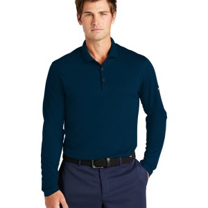 Nike Dri-FIT Micro Pique 2.0 Long Sleeve Polo - UKGME-NP