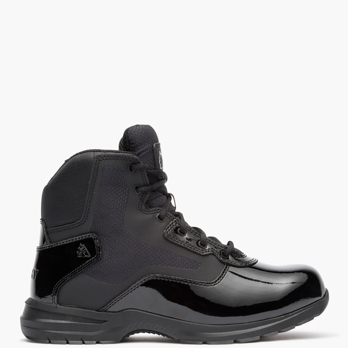 Rocky Cadet 6" Black Side Zip Public Service Boot - PF2 - Image 2