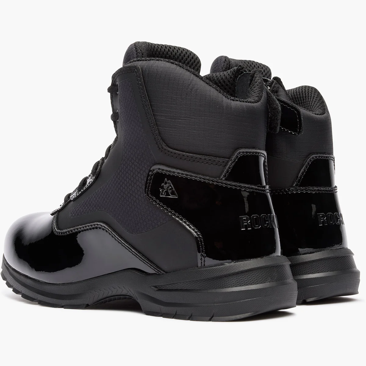 Rocky Cadet 6" Black Side Zip Public Service Boot - PF2 - Image 4