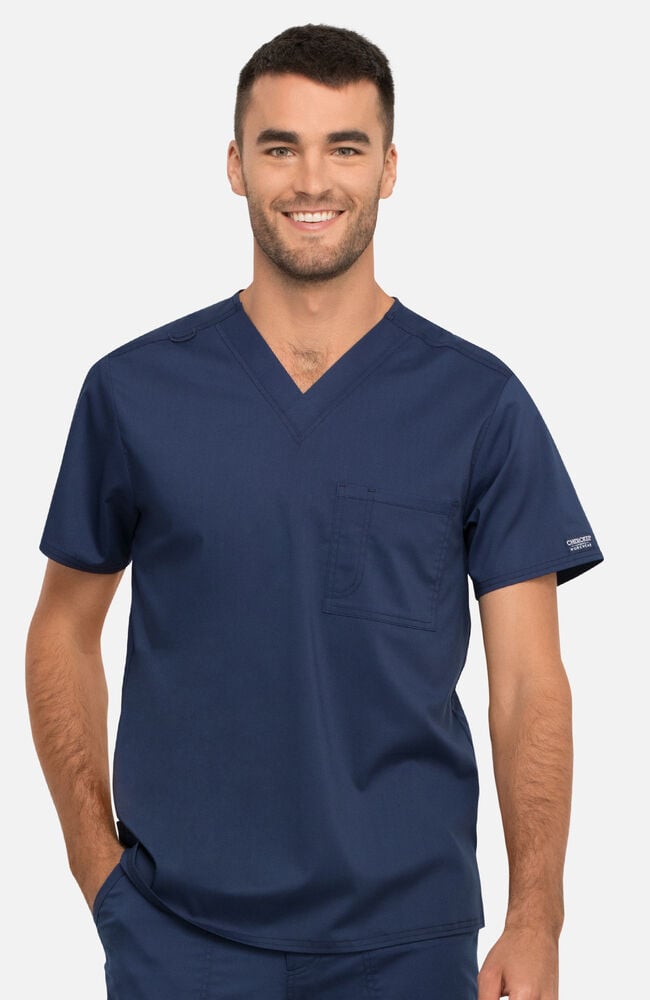 Cherokee Unisex Tuck-In V-Neck Scrub Top – UPIKE Tanner College
