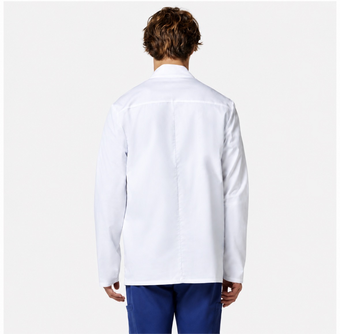 UK - Cherokee Men's Notched Consultation Coat - Image 8